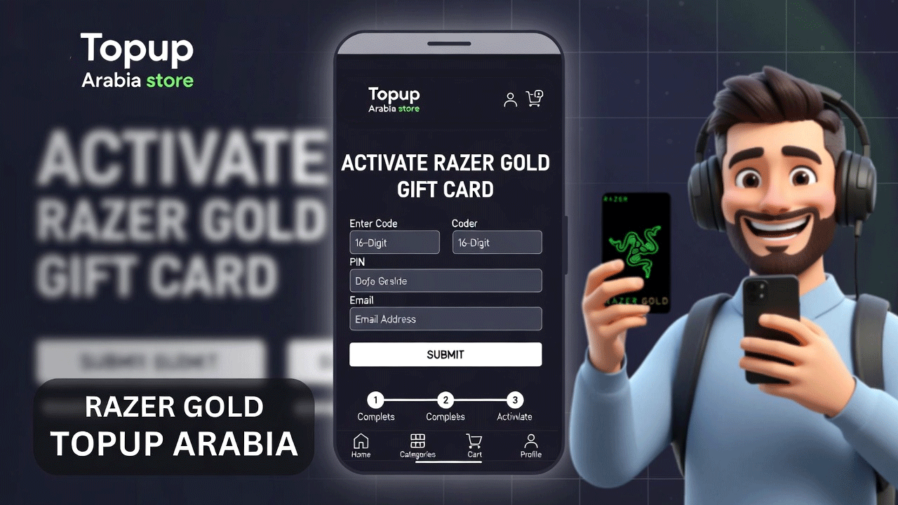 مستخدم سعيد بعد شراء بطاقة Razer