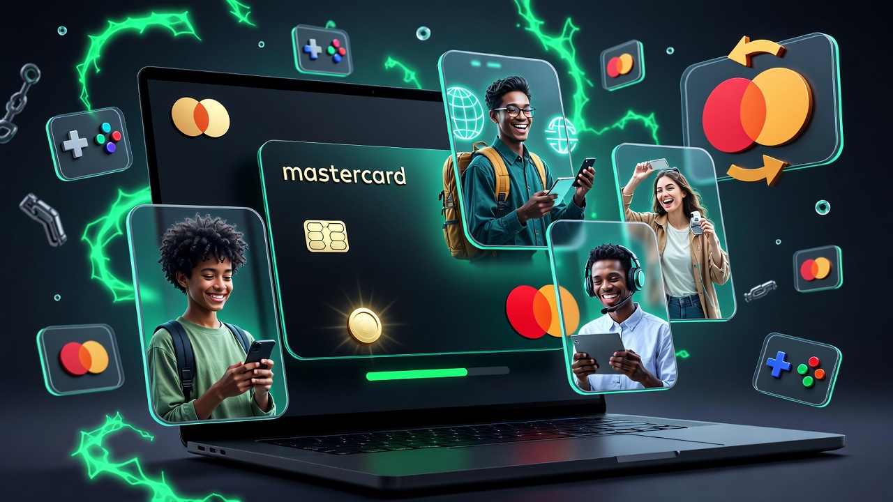 مستخدمين مختلفين لبطاقات ماستركارد الرقمية